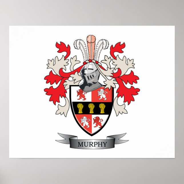 Murphy-Coat-of-Arms Poster (Front)
