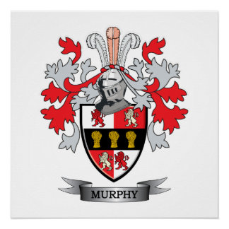 Murphy Coat of Arms Poster