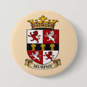 Murphy Family Coat of Arms Button