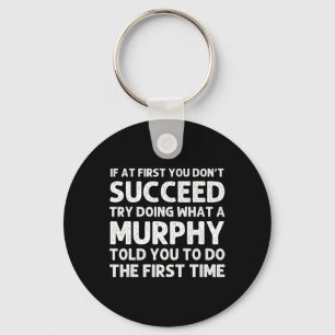 Murphy Funny Surname Family Tree Birthday Reunion Key Ring