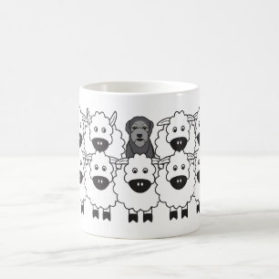 Murphy in the Sheep Coffee Mug