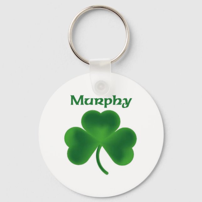 Murphy Shamrock Key Ring (Front)