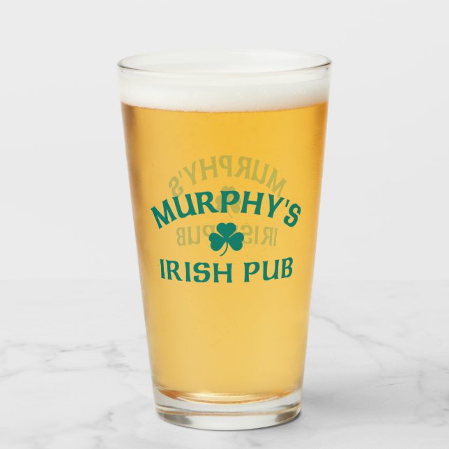 Murphy's Irish Pub  Glass (Front Filled)