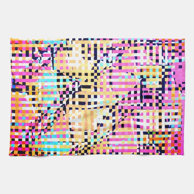 Murray Abstract Pattern Tea Towel (Horizontal)