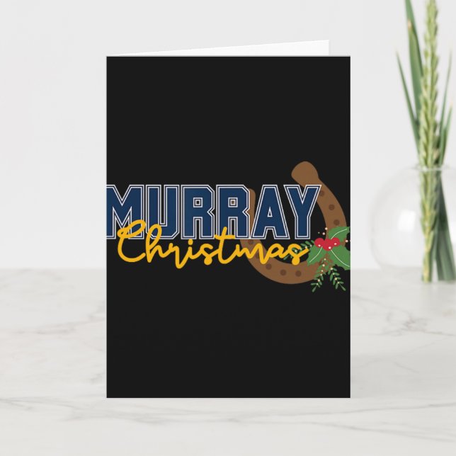Murray Christmas Racers!  Card (Front)