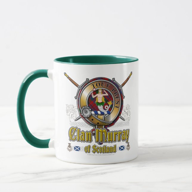 Murray Clan Badge Mug (Left)