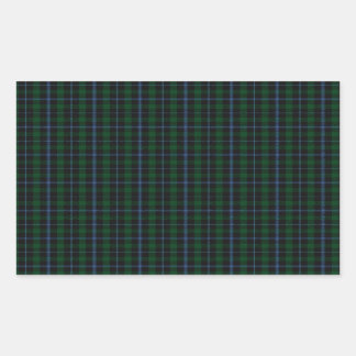 Murray Clan Tartan Rectangular Sticker