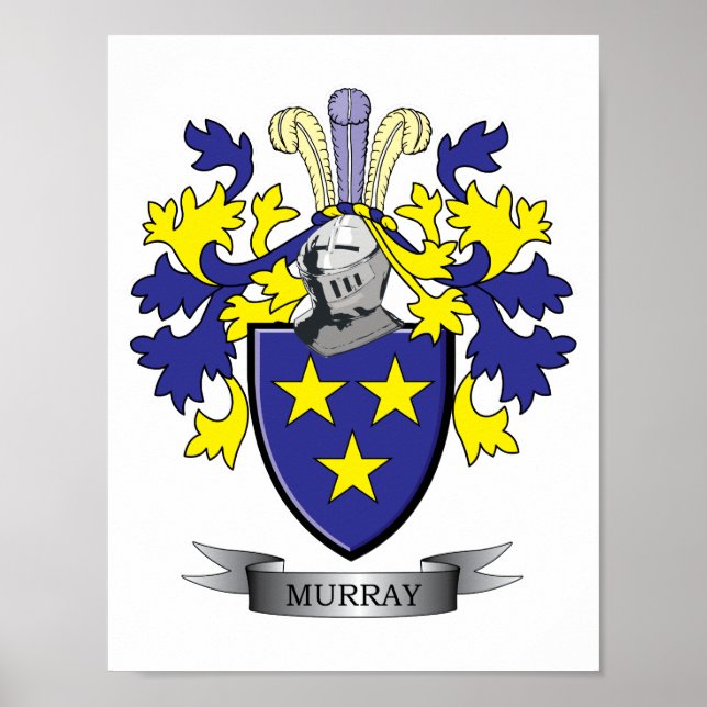 Murray Coat of Arms Poster (Front)