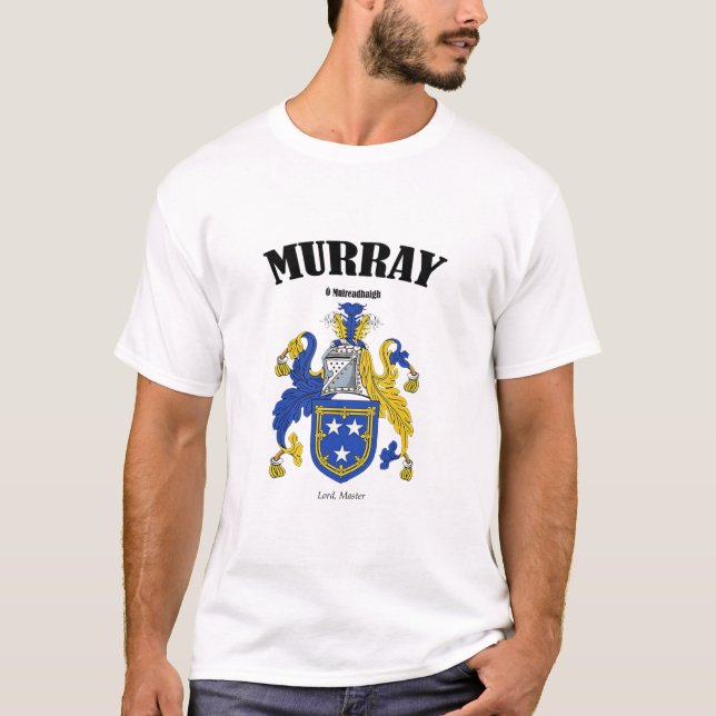 MURRAY Crest Translation & Meaning T-Shirt (Front)