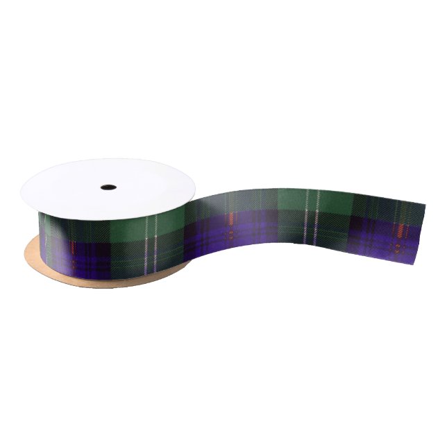 Murray of Atholl clan Plaid Scottish kilt tartan Satin Ribbon (Spool)