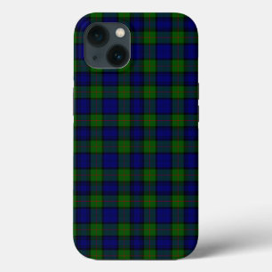 Murray tartan blue green plaid iPhone 13 case