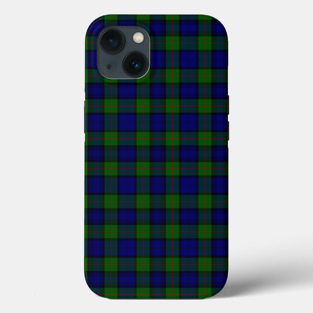 Murray tartan blue green plaid Case-Mate iPhone case (Back)