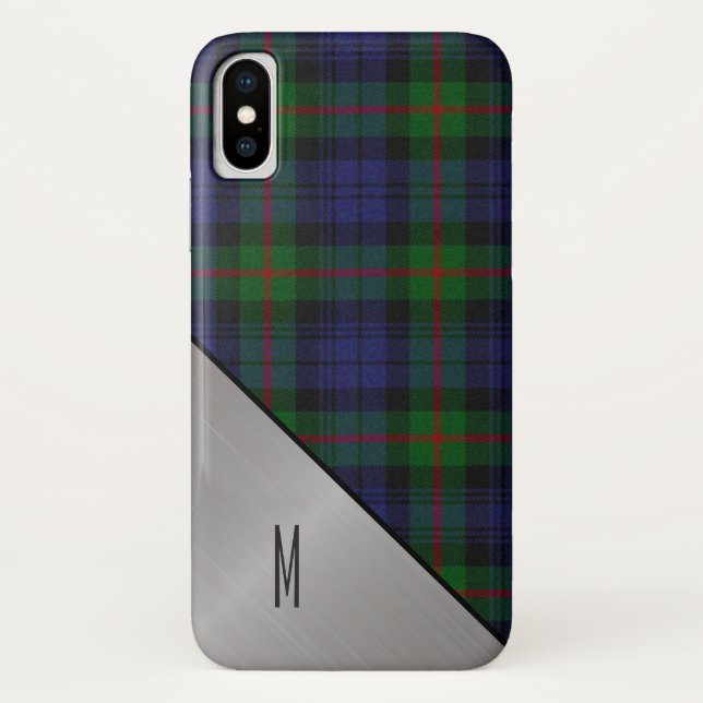 Murray Tartan Plaid iPhone X Case (Back)
