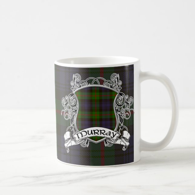 Murray Tartan Shield Coffee Mug (Right)