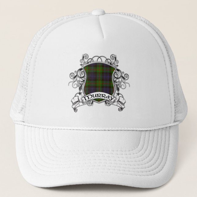 Murray Tartan Shield Trucker Hat (Front)