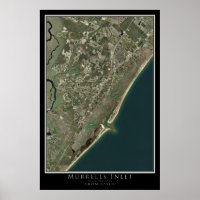 Murrells Inlet South Carolina From Space Satellite