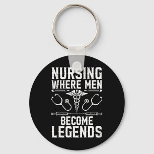 Murse Male Nurse Student Man Nurses Murse Rn Gradu Key Ring