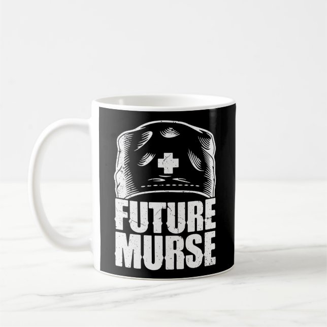Murse Male Nurse Student Nurses Murse Rn Graduatio Coffee Mug (Left)