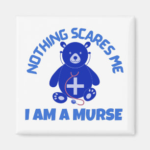Murse Man Nurse men nurse male nurse  Magnet