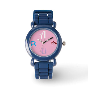 Murugi Accessories Kids Plastic CaseSiliconeStrap Watch
