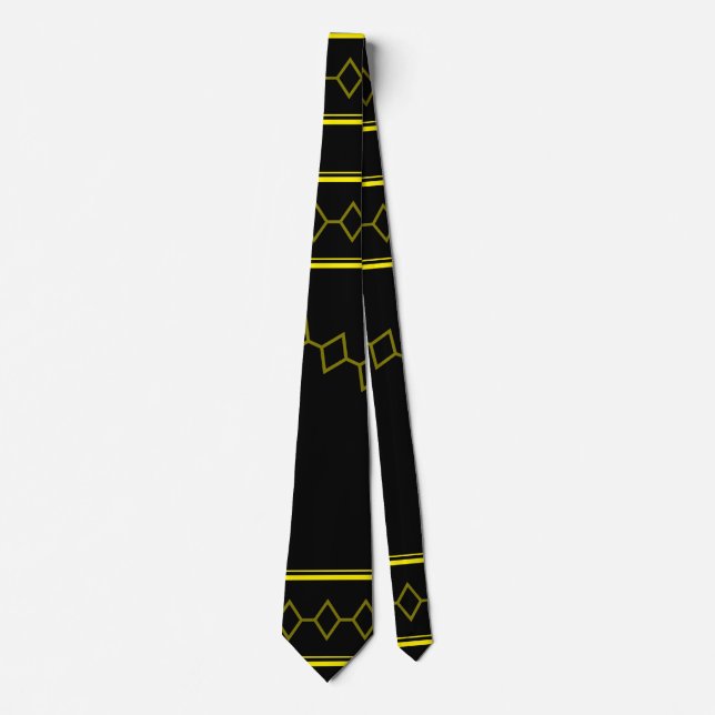 Murugi Apparel Midnight Vibe Neck Tie  (Front)