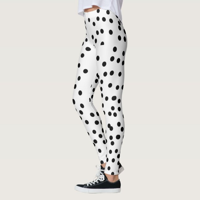 Murugi Apparel Polka Dot Leggings (Left)