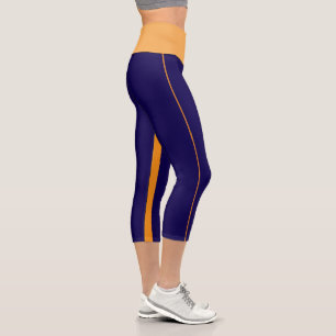 Murugi Apparels Sunset Strides High Waisted Capri Leggings