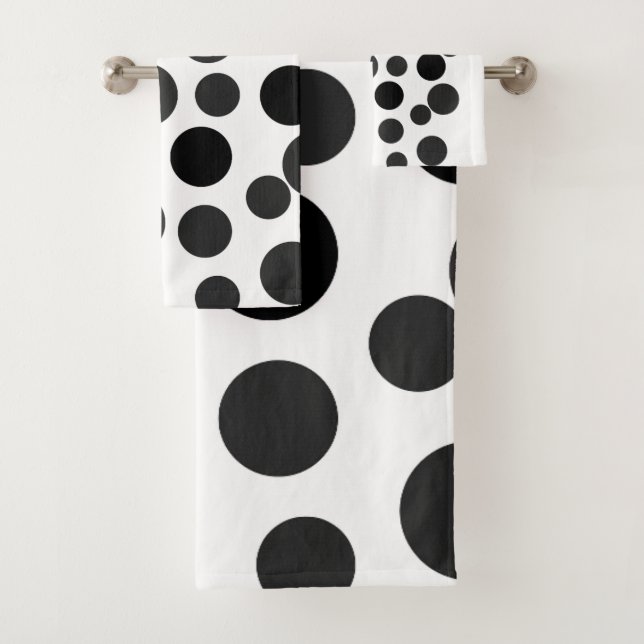 Murugi Bathroom Essential Line Black Pebbles   Bath Towel Set (Insitu)