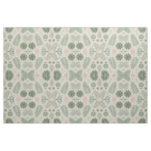 Murugi Fabrics Tropical Serenity Ivory Linen (54" Fabric