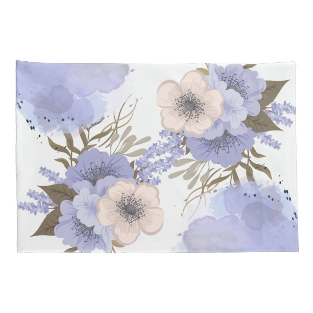 Murugi Luxe Beddings Amber Mist Pair of  Pillowcase (Back-Right)