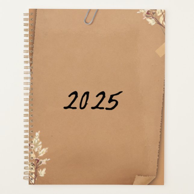 Murugi Stationery Co. 2025 Hardplanner  Planner (Front)