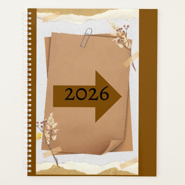 Murugi Stationery Co. 2026 Soft-planner  Planner  (Front)