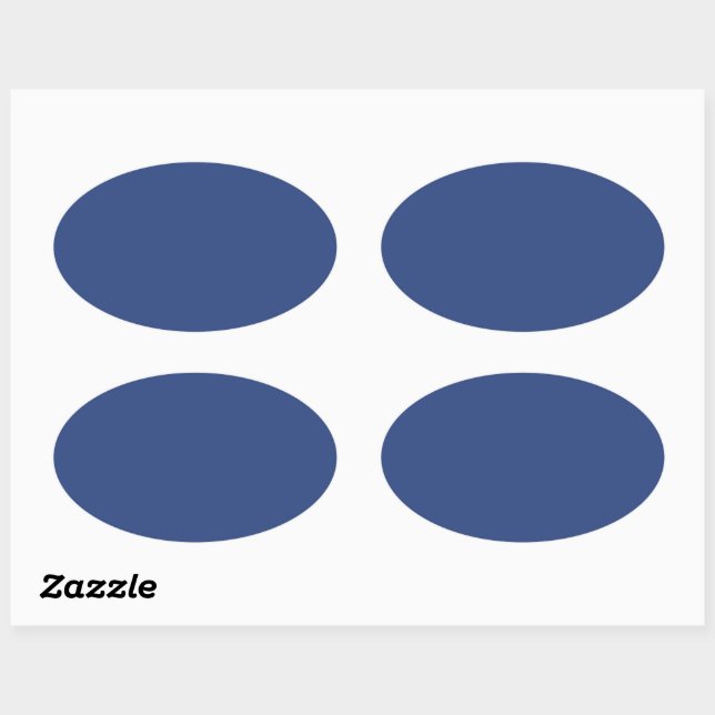 Murugi Stationery Co. Oval Noir Stickers (Sheet)