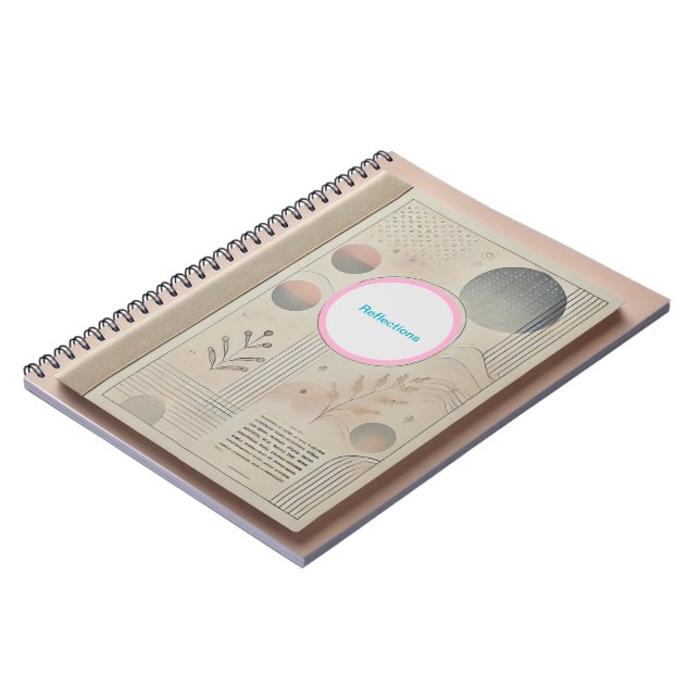 Murugi Stationery Co. Reflection  Notebook  (Left Side)