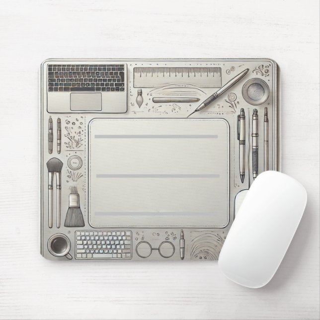 Murugi Tech Accessories Orbit  Mouse Pad  (With Mouse)