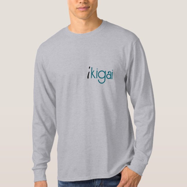 Murugi Wear Ikigai Basic Long Sleeve T-Shirt (Front)