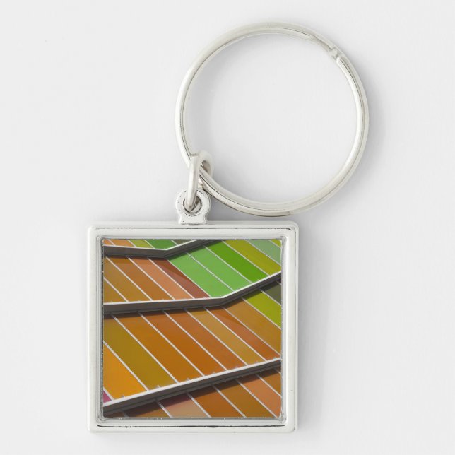 MUSAC, contemporary art museum Key Ring (Front)