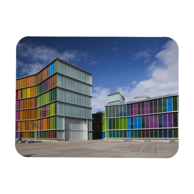 MUSAC, contemporary art museum Magnet (Horizontal)
