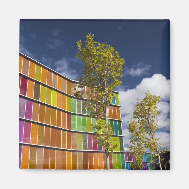 MUSAC, contemporary art museum Magnet (Front)