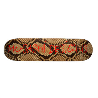 Musashi Designs Snakeskin Skateboard