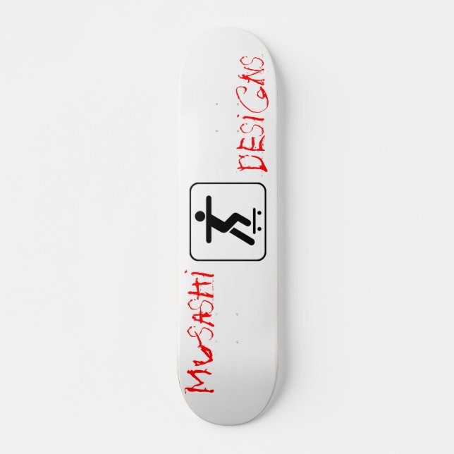 Musashi Designs Stickpusher Skateboard (Front)