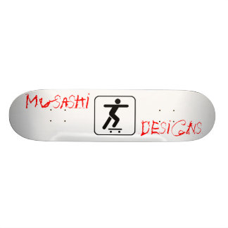 Musashi Designs Stickpusher Skateboard
