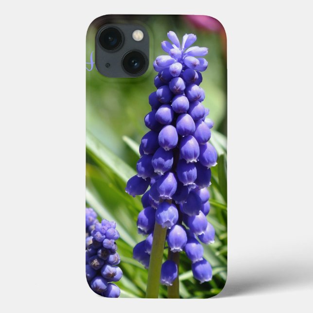 Muscari (Grape Hyacinth) iPad Case (Back)