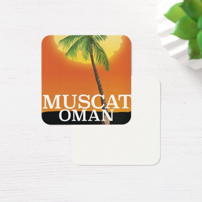 Muscat Oman vacation poster (Desk)