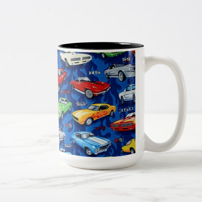 Muscle Car Classics Car Lovers Mug (Right)