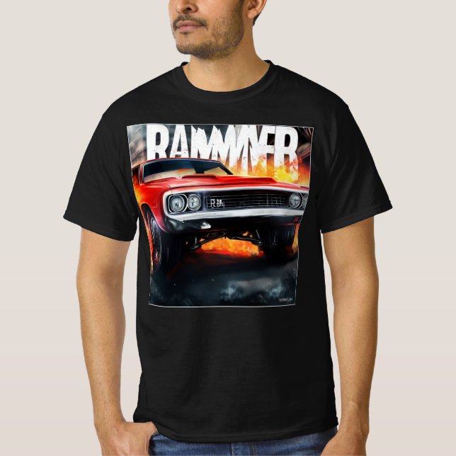 MUSCLE CAR HALLOWEEN [Rammer] 001 T-Shirt (Front)