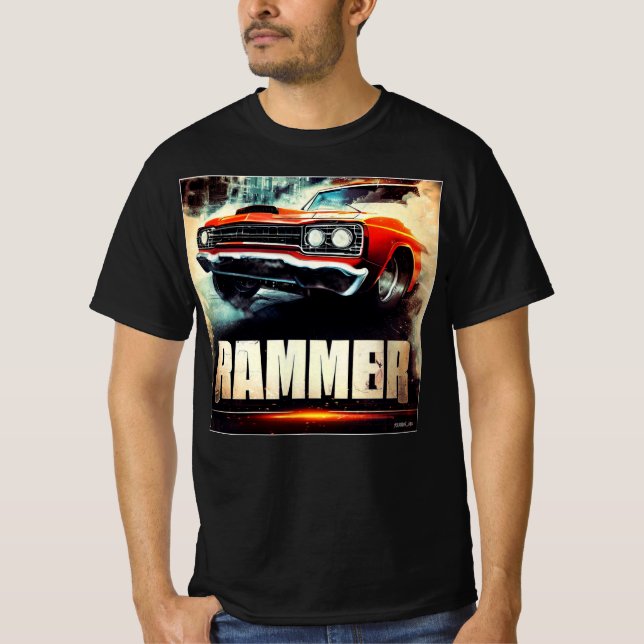 MUSCLE CAR HALLOWEEN [Rammer] 030 T-Shirt (Front)