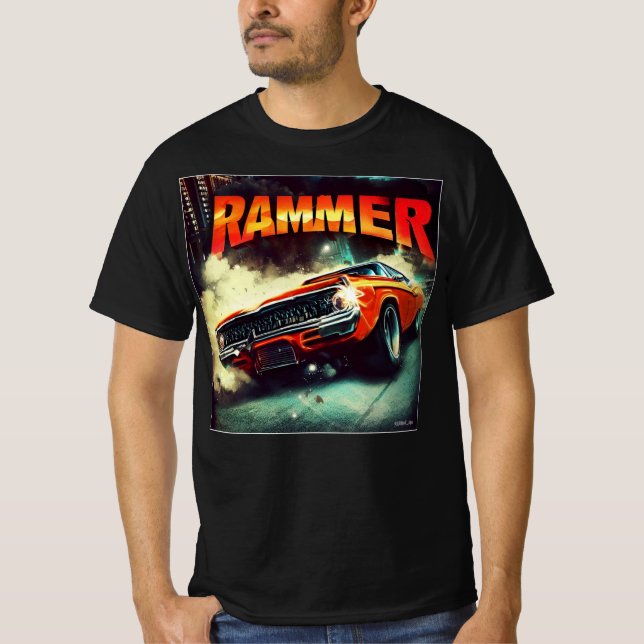 MUSCLE CAR HALLOWEEN [Rammer] 035 T-Shirt (Front)
