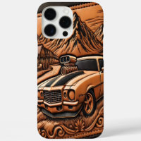 Muscle Car in Dreamy Landscape