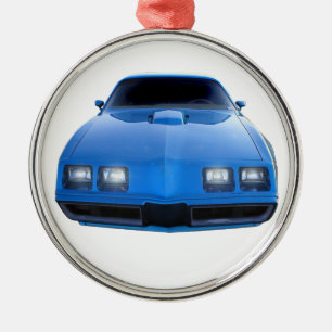 Muscle Car Metal Tree Decoration